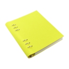 Filofax Clipbook Saffiano Fluoro Yellow A5