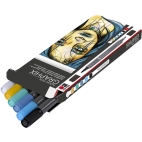 Marabu Graphix Aqua Pen Metropolitan fixy 6 ks