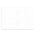 Filofax A5 tečkovaný papír, 30 listů