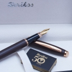 Scrikss Oscar Brown Pink Gold plnicí pero