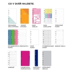 Filofax Pop Berry osobní růžový diář