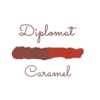 Diplomat Octopus Caramel lahvičkový inkoust hnědý