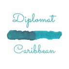 Diplomat Octopus Caribbean lahvičkový inkoust 30 ml