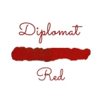 Diplomat Octopus Red lahvičkový inkoust 30 ml
