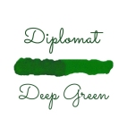 Diplomat Octopus Deep Green lahvičkový inkoust 30 ml