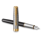 Parker Sonnet Premium Metal Black GT plnicí pero