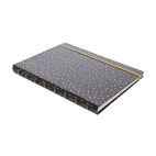 Filofax Confetti Charcoal A5 zápisník