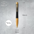 Parker Urban Twist Muted Black GT kuličkové pero