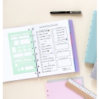 Filofax šablona na plánování