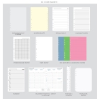 Filofax Garden A5 sunrise diář