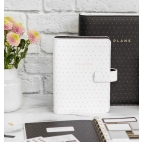 Filofax Moonlight Osobní bílý diář