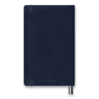 Zápisník Moleskine L čistý modrý měkké desky
