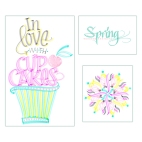 Online Calli.Twin Pastel kaligrafické fixy 5 ks