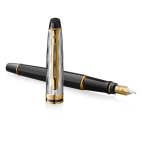 Waterman Expert Reflections of Paris SE DLX Black GT plnicí pero