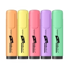 Scrikss SH712 Pastel zvýrazňovače sada 5 ks