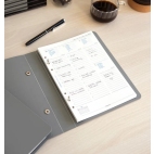 Filofax Archivační pořadač na diářové náplně šedý A5