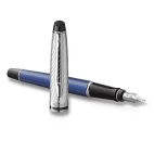 Waterman Expert Deluxe Metallic Blue plnicí pero