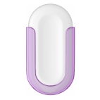 Scrikss Eraser ER536 White - Purple gumovací pryž