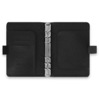 Filofax Saffiano Osobní černý diář