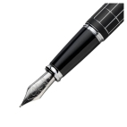 Diplomat Excellence Plus Rhomb Guilloch Lapis Black plnicí pero