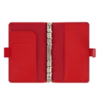 Filofax Saffiano Compact červený diář