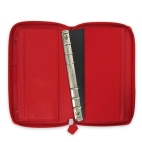 Filofax Saffiano ZIP Compact červený diář