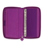 Filofax Saffiano ZIP Compact malinový diář