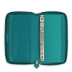 Filofax Saffiano ZIP Compact akvamarín diář