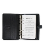 Filofax Finsbury osobní černý diář