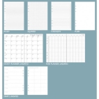 Filofax Clipbook A5 Pastels Duck Egg