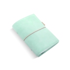 Filofax Domino Soft osobní pastelový zelený diář