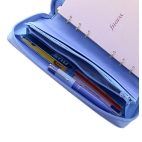Filofax Saffiano ZIP Compact modrý diář