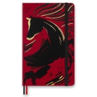 Moleskine Horse Wood sada zápisníku a 4 tužek