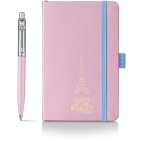 Sheaffer Sentinel Pink Emily in Paris CT dárková sada se zápisníkem