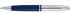 Cross Calais Chrome and Blue Lacquer kuličkové pero
