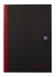 Oxford Black & Red A4 čtverečkovaný zápisník