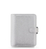 Filofax Saffiano Metallic Silver Kapesní diář