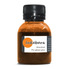 Inkebara Oranžový lahvičkový inkoust 60 ml