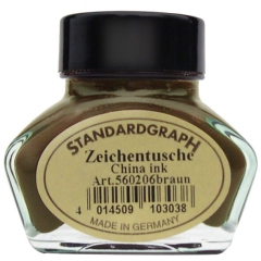 Standardgraph Brown kaligrafická tuš