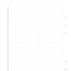 Filofax A5 tečkovaný papír, 30 listů