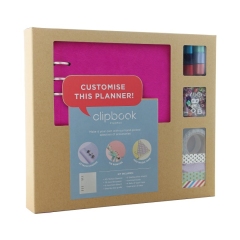 Filofax Clipbook A5 fuchsiový kreativní set