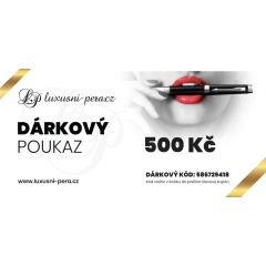Dárkový poukaz na 500,- Kč