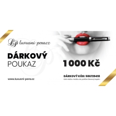 Dárkový poukaz na 1000,- Kč