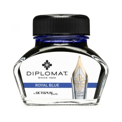 Diplomat Octopus Royal Blue lahvičkový inkoust 30 ml