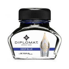 Diplomat Octopus Deep Blue lahvičkový inkoust 30 ml