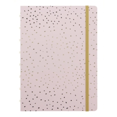 Filofax Confetti Rose Quartz A5 zápisník