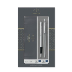 Parker Jotter Stainless Steel CT sada plnicího a kuličkového pera