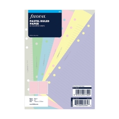 Filofax A5 linkované papíry pastelové, 60 listů