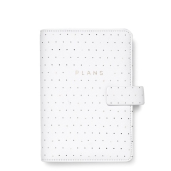 Filofax Moonlight Osobní bílý diář