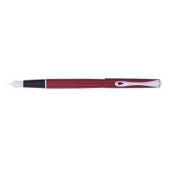 Diplomat Traveller Dark Red plnicí pero